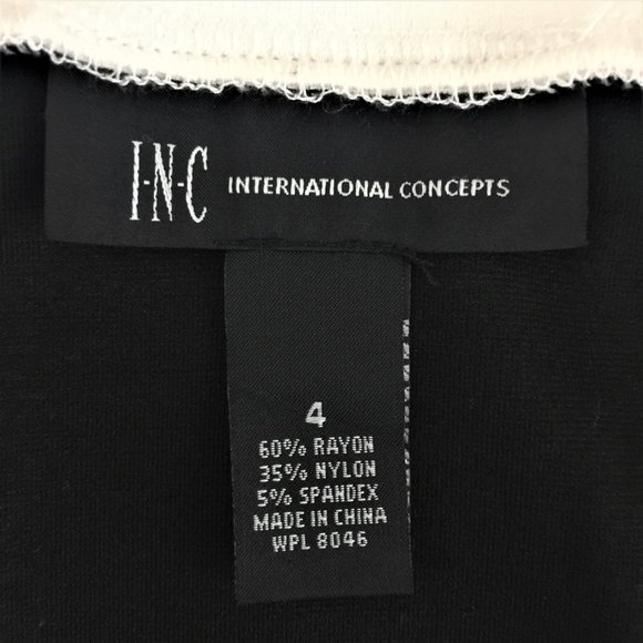 I.N.C - International Concepts - color block skirt - Picture 6 of 8